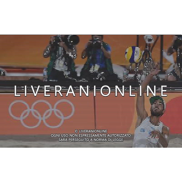 XXXI Olympic Games Giochi Olimpici Rio 2016 Rio de Janeiro - 16.08.2016 Semifinale Beach Volley Maschile Italia vs Russia Nella Foto:Lupo Daniele /Ph.Vitez-Ag. Aldo Liverani
