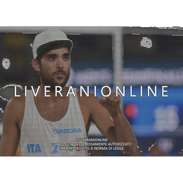 XXXI Olympic Games Giochi Olimpici Rio 2016 Rio de Janeiro - 16.08.2016 Semifinale Beach Volley Maschile Italia vs Russia Nella Foto:Lupo Daniele /Ph.Vitez-Ag. Aldo Liverani