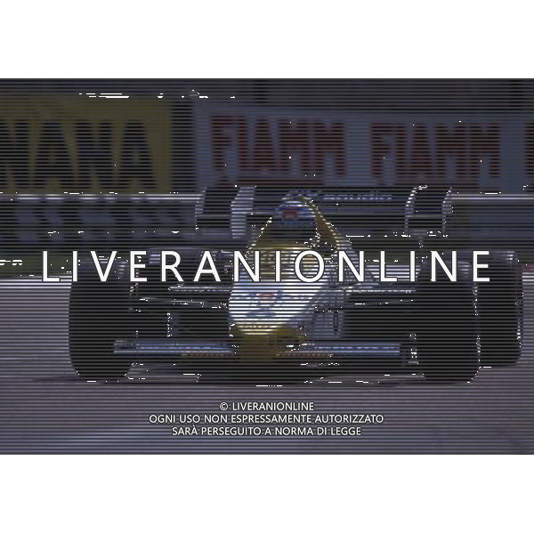 retrospettiva keke rosberg pilota nella foto keke rosberg ag aldo liverani sas