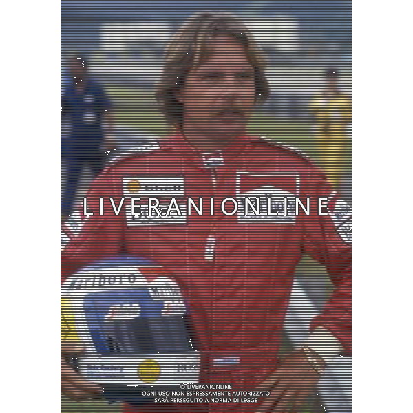 retrospettiva keke rosberg pilota 1986 nella foto keke rosberg ag aldo liverani sas