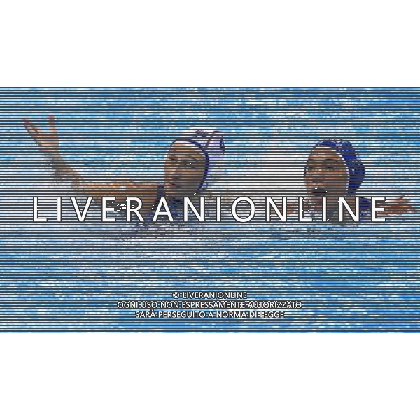 XXXI Olympic Games Giochi Olimpici Rio 2016 Rio de Janeiro - 17.08.2016 Semifinale Pallanuoto Femminile Russia vs Italia Nella Foto:Karimova Elvina-Bianconi Roberta /Ph.Vitez-Ag. Aldo Liverani