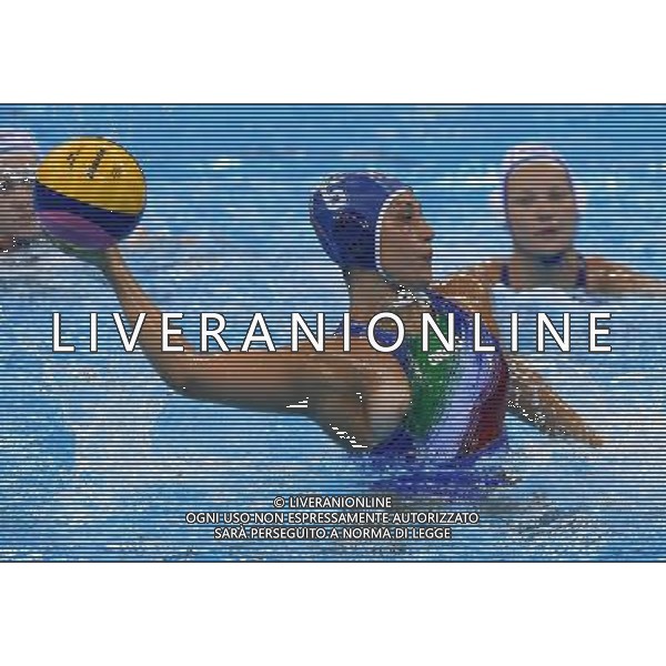 XXXI Olympic Games Giochi Olimpici Rio 2016 Rio de Janeiro - 17.08.2016 Semifinale Pallanuoto Femminile Russia vs Italia Nella Foto:Aiello Rosaria gol /Ph.Vitez-Ag. Aldo Liverani