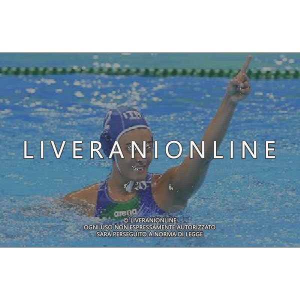 XXXI Olympic Games Giochi Olimpici Rio 2016 Rio de Janeiro - 17.08.2016 Semifinale Pallanuoto Femminile Russia vs Italia Nella Foto:Tabani Chiara esulta /Ph.Vitez-Ag. Aldo Liverani