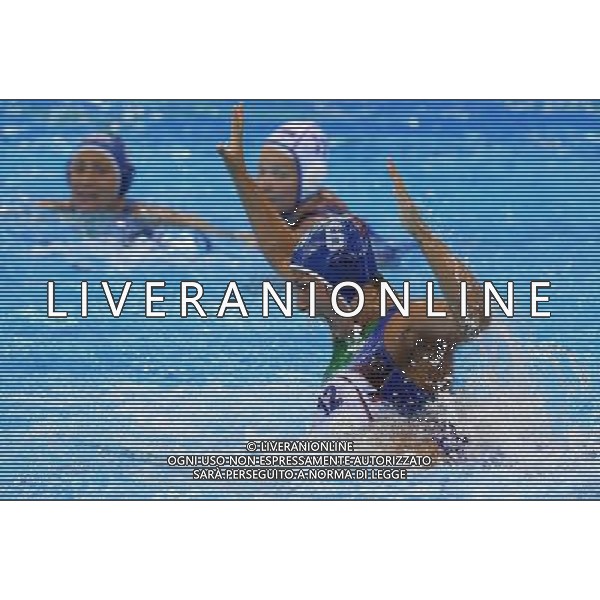 XXXI Olympic Games Giochi Olimpici Rio 2016 Rio de Janeiro - 17.08.2016 Semifinale Pallanuoto Femminile Russia vs Italia Nella Foto:Grineva Anna-Frassinetti Teresa /Ph.Vitez-Ag. Aldo Liverani