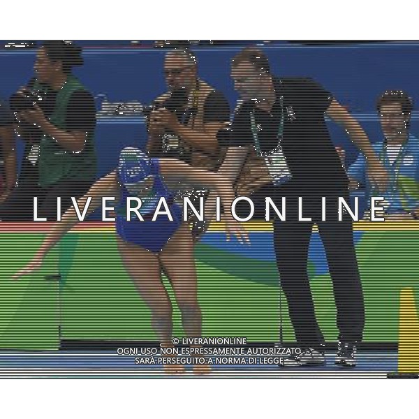 XXXI Olympic Games Giochi Olimpici Rio 2016 Rio de Janeiro - 17.08.2016 Semifinale Pallanuoto Femminile Russia vs Italia Nella Foto:Conti Fabio /Ph.Vitez-Ag. Aldo Liverani