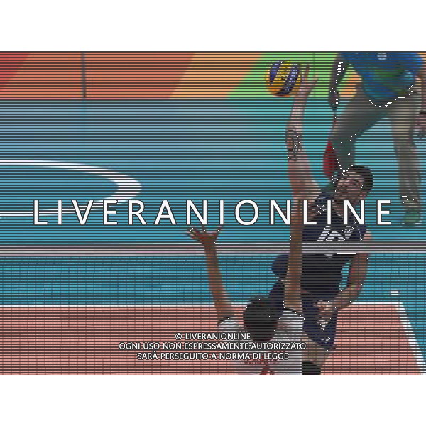 XXXI Olympic Games Giochi Olimpici Rio 2016 Rio de Janeiro - 17.08.2016 Quarti di Finale Pallavolo Maschile Italia vs Iran Nella Foto:Lanza Filippo /Ph.Vitez-Ag. Aldo Liverani