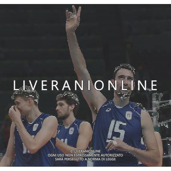 XXXI Olympic Games Giochi Olimpici Rio 2016 Rio de Janeiro - 17.08.2016 Quarti di Finale Pallavolo Maschile Italia vs Iran Nella Foto:Birarelli Emanuele esulta /Ph.Vitez-Ag. Aldo Liverani