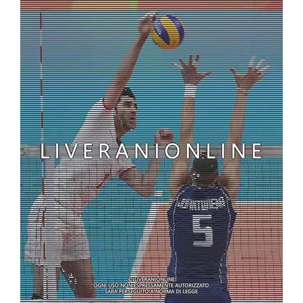 XXXI Olympic Games Giochi Olimpici Rio 2016 Rio de Janeiro - 17.08.2016 Quarti di Finale Pallavolo Maschile Italia vs Iran Nella Foto:Mahmoudi Shaharam /Ph.Vitez-Ag. Aldo Liverani