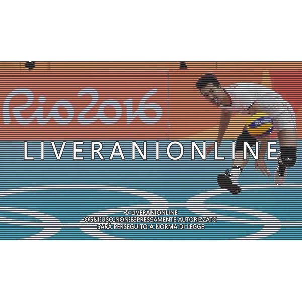 XXXI Olympic Games Giochi Olimpici Rio 2016 Rio de Janeiro - 17.08.2016 Quarti di Finale Pallavolo Maschile Italia vs Iran Nella Foto:Ghaemi Farhad /Ph.Vitez-Ag. Aldo Liverani