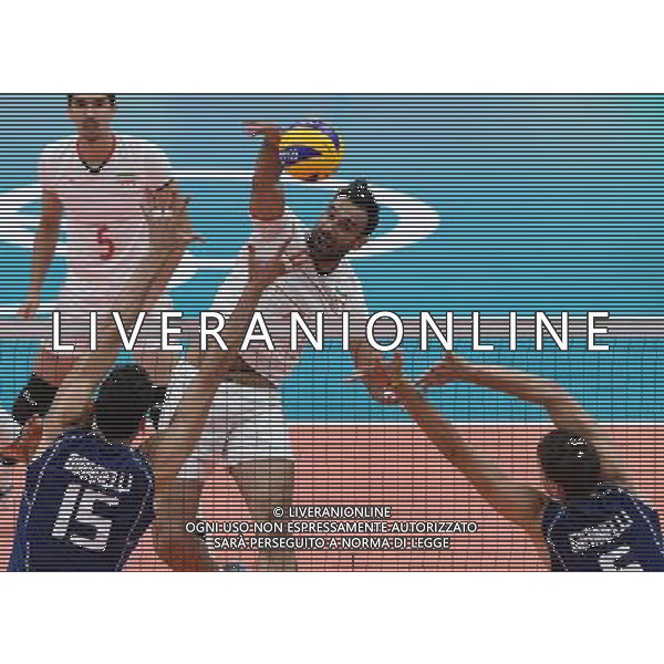 XXXI Olympic Games Giochi Olimpici Rio 2016 Rio de Janeiro - 17.08.2016 Quarti di Finale Pallavolo Maschile Italia vs Iran Nella Foto:Gholami Adel /Ph.Vitez-Ag. Aldo Liverani