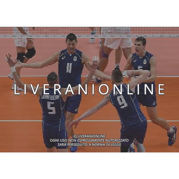 XXXI Olympic Games Giochi Olimpici Rio 2016 Rio de Janeiro - 17.08.2016 Quarti di Finale Pallavolo Maschile Italia vs Iran Nella Foto:Buti Simone e Giannelli Simone esultano /Ph.Vitez-Ag. Aldo Liverani