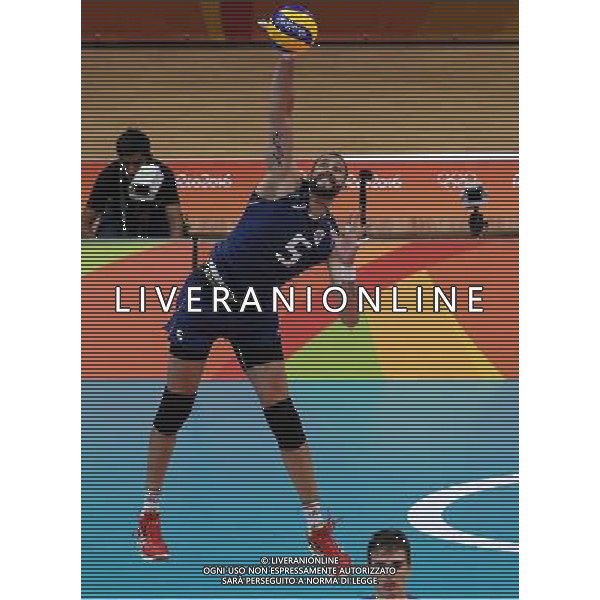 XXXI Olympic Games Giochi Olimpici Rio 2016 Rio de Janeiro - 17.08.2016 Quarti di Finale Pallavolo Maschile Italia vs Iran Nella Foto:Juantorena Osmany /Ph.Vitez-Ag. Aldo Liverani