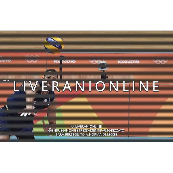 XXXI Olympic Games Giochi Olimpici Rio 2016 Rio de Janeiro - 17.08.2016 Quarti di Finale Pallavolo Maschile Italia vs Iran Nella Foto:Juantorena Osmany /Ph.Vitez-Ag. Aldo Liverani