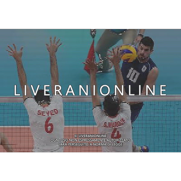 XXXI Olympic Games Giochi Olimpici Rio 2016 Rio de Janeiro - 17.08.2016 Quarti di Finale Pallavolo Maschile Italia vs Iran Nella Foto:Lanza Filippo /Ph.Vitez-Ag. Aldo Liverani