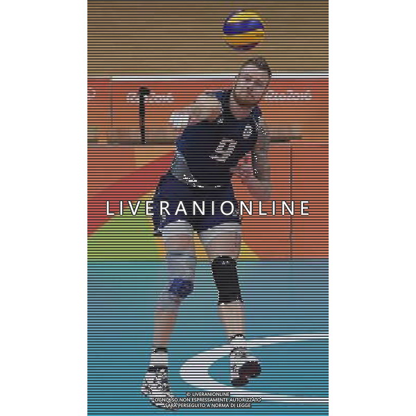 XXXI Olympic Games Giochi Olimpici Rio 2016 Rio de Janeiro - 17.08.2016 Quarti di Finale Pallavolo Maschile Italia vs Iran Nella Foto:Zaytsev Ivan /Ph.Vitez-Ag. Aldo Liverani