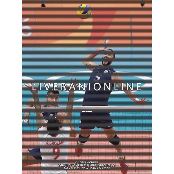 XXXI Olympic Games Giochi Olimpici Rio 2016 Rio de Janeiro - 17.08.2016 Quarti di Finale Pallavolo Maschile Italia vs Iran Nella Foto:Juantorena Osmany /Ph.Vitez-Ag. Aldo Liverani