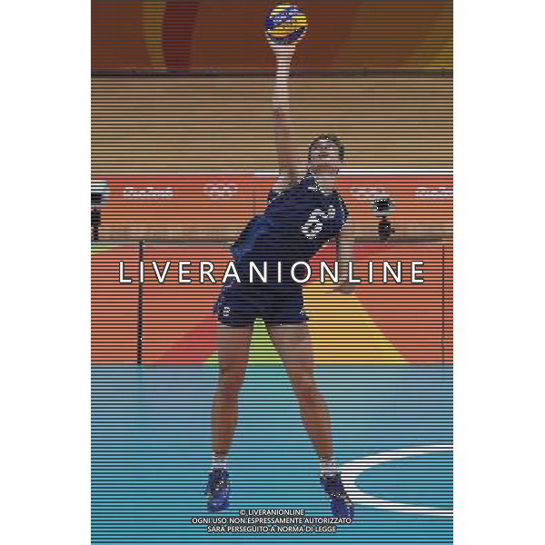 XXXI Olympic Games Giochi Olimpici Rio 2016 Rio de Janeiro - 17.08.2016 Quarti di Finale Pallavolo Maschile Italia vs Iran Nella Foto:Giannelli SImone /Ph.Vitez-Ag. Aldo Liverani