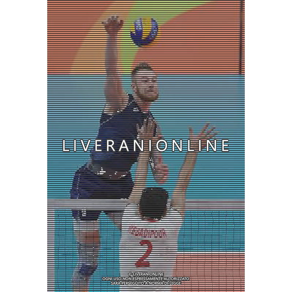 XXXI Olympic Games Giochi Olimpici Rio 2016 Rio de Janeiro - 17.08.2016 Quarti di Finale Pallavolo Maschile Italia vs Iran Nella Foto:Zaytsev Ivan /Ph.Vitez-Ag. Aldo Liverani