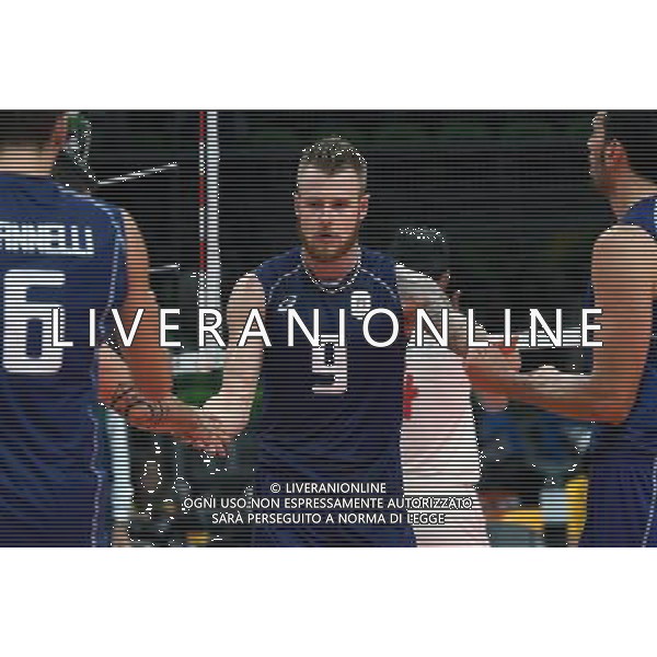 XXXI Olympic Games Giochi Olimpici Rio 2016 Rio de Janeiro - 17.08.2016 Quarti di Finale Pallavolo Maschile Italia vs Iran Nella Foto:Zaytsev Ivan /Ph.Vitez-Ag. Aldo Liverani