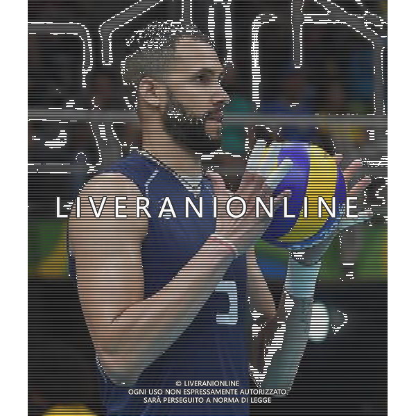 XXXI Olympic Games Giochi Olimpici Rio 2016 Rio de Janeiro - 17.08.2016 Quarti di Finale Pallavolo Maschile Italia vs Iran Nella Foto:Juantorena Osmany /Ph.Vitez-Ag. Aldo Liverani