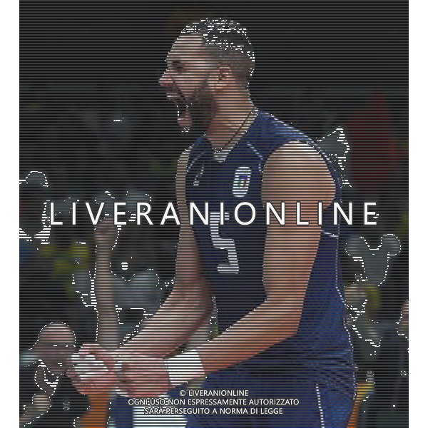 XXXI Olympic Games Giochi Olimpici Rio 2016 Rio de Janeiro - 17.08.2016 Quarti di Finale Pallavolo Maschile Italia vs Iran Nella Foto:Juantorena Osmany /Ph.Vitez-Ag. Aldo Liverani