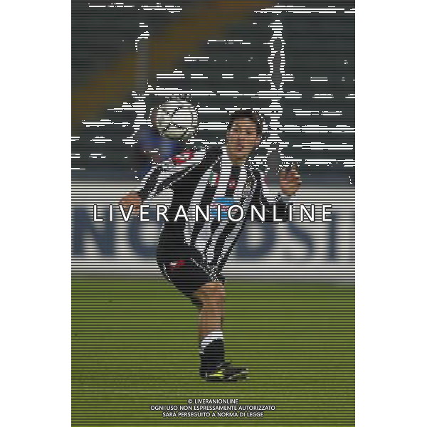 TORINO 18/12/02 COPPA ITALIA 02/03 JUVENTUS REGGINA NELLA FOTO MAURO GERMAN CAMORANESI FOTO ALDO LIVERANI