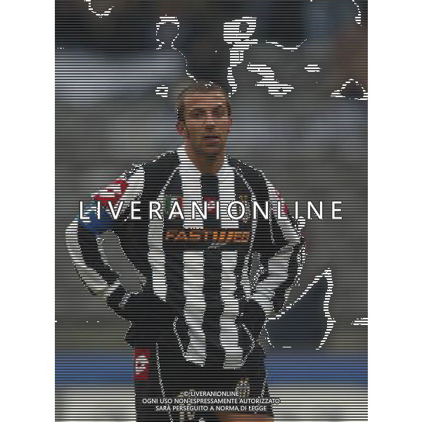 TORINO 12/01/03 JUVENTUS REGGINA NELLA FOTO DEL PIERO ALESSANDRO FOTO ALDO LIVERANI