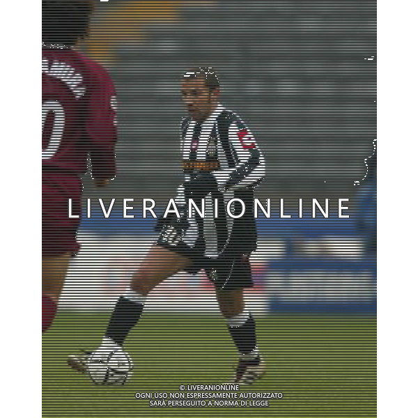 TORINO 12/01/03 JUVENTUS REGGINA NELLA FOTO DEL PIERO ALESSANDRO FOTO ALDO LIVERANI