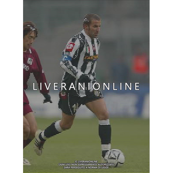 TORINO 12/01/03 JUVENTUS REGGINA NELLA FOTO DEL PIERO ALESSANDRO FOTO ALDO LIVERANI