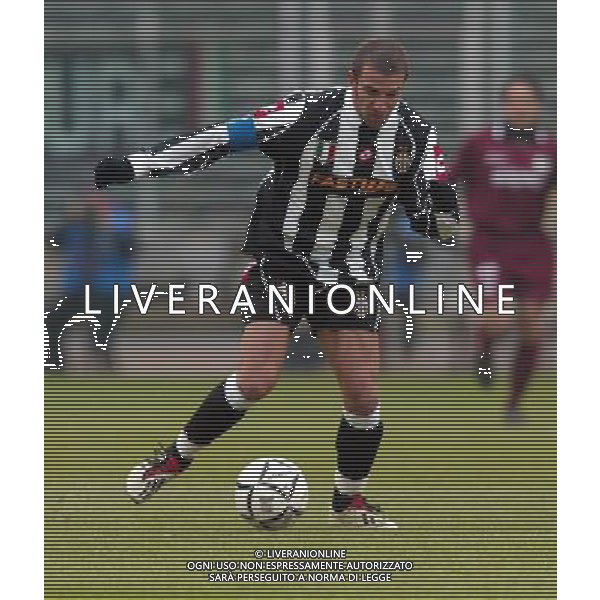 TORINO 12/01/03 JUVENTUS REGGINA NELLA FOTO DEL PIERO ALESSANDRO FOTO ALDO LIVERANI 