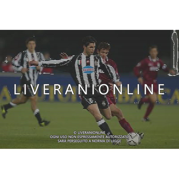 TORINO 18/12/02 COPPA ITALIA 02/03 JUVENTUS REGGINA NELLA FOTO SALVATORE FRESI FOTO ALDO LIVERANI