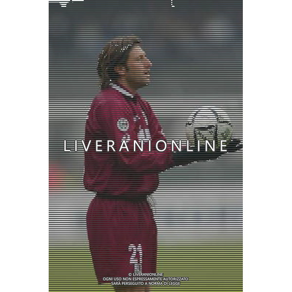 TORINO 12/01/03 JUVENTUS REGGINA NELLA FOTO RASTELLI MASSIMO FOTO ALDO LIVERANI 