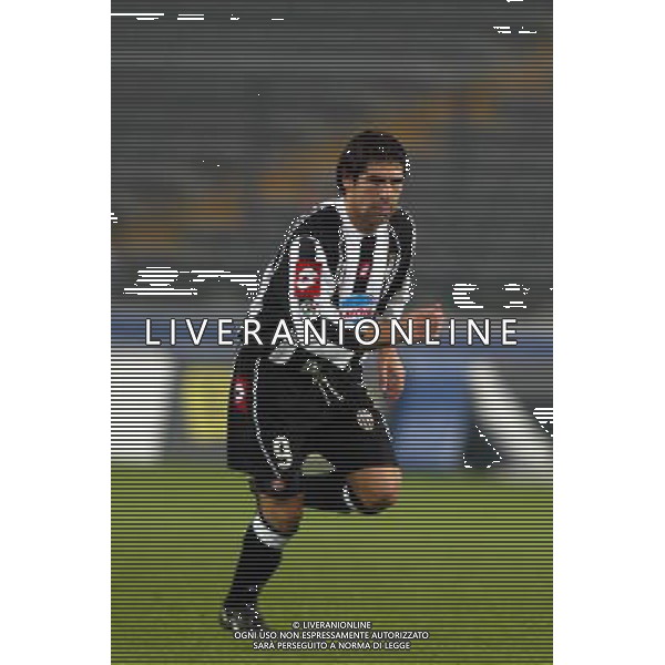 TORINO 18/12/02 COPPA ITALIA 02/03 JUVENTUS REGGINA NELLA FOTO MARCELO SALAS FOTO ALDO LIVERANI