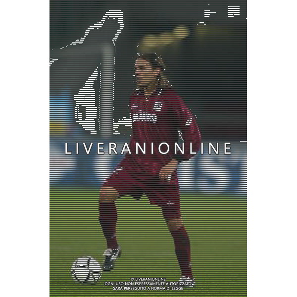 TORINO 18/12/02 COPPA ITALIA 02/03 JUVENTUS REGGINA NELLA FOTO RICARDO VERON FOTO ALDO LIVERANI