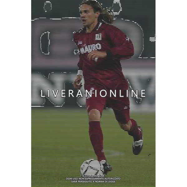 TORINO 18/12/02 COPPA ITALIA 02/03 JUVENTUS REGGINA NELLA FOTO RICARDO VERON FOTO ALDO LIVERANI