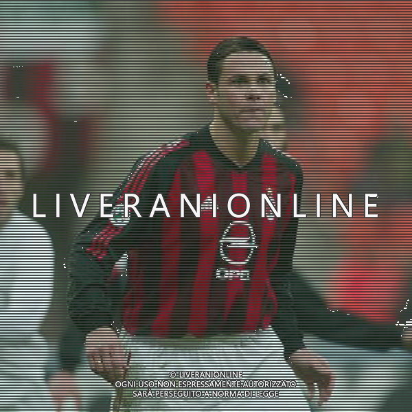 MILANO 18/12/02 COPPA ITALIA 02/03 MILAN ANCONA NELLA FOTO REDONDO FOTO BAGNAI/AG. ALDO LIVERANI