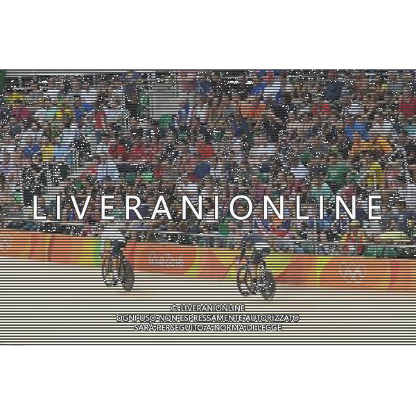 16-08-2016 Giochi Olimpici Pista Donne; Giornata 06; 2016, Germany; 2016, Great Britain; Vogel, Kristina; James, Rebecca; Rio De Janeiro; ©SIROTTI/AGENZIA ALDO LIVERANI SAS
