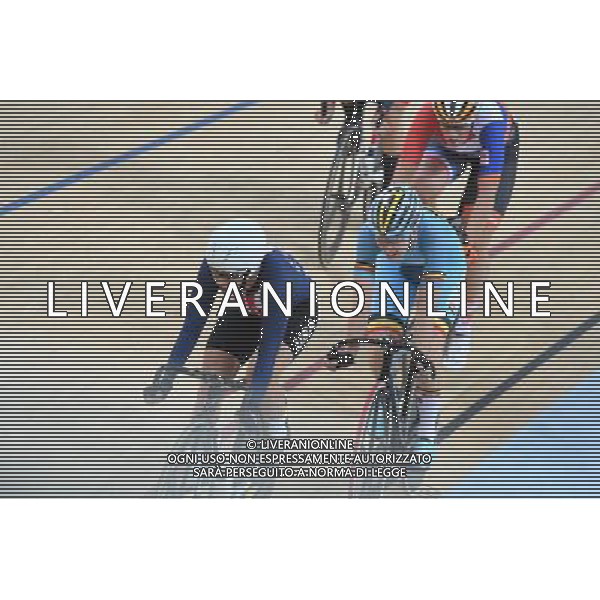 16-08-2016 Giochi Olimpici Pista Donne; Giornata 06; 2016, Usa; 2016, Belgium; Hammer, Sarah; D\'hoore, Jolien; Rio De Janeiro; ©SIROTTI/AGENZIA ALDO LIVERANI SAS