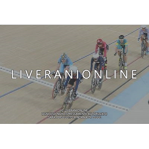 16-08-2016 Giochi Olimpici Pista Donne; Giornata 06; 2016, Usa; 2016, Belgium; 2016, Great Britain; Hammer, Sarah; D\'hoore, Jolien; Trott, Laura; Rio De Janeiro; ©SIROTTI/AGENZIA ALDO LIVERANI SAS