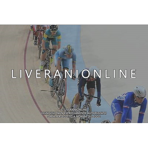 16-08-2016 Giochi Olimpici Pista Donne; Giornata 06; 2016, Usa; 2016, Belgium; Hammer, Sarah; D\'hoore, Jolien; Rio De Janeiro; ©SIROTTI/AGENZIA ALDO LIVERANI SAS