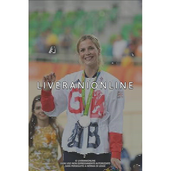 16-08-2016 Giochi Olimpici Pista Donne; Giornata 06; 2016, Great Britain; James, Rebecca; Rio De Janeiro; ©sirotti/AGENZIA ALDO LIVERANI SAS