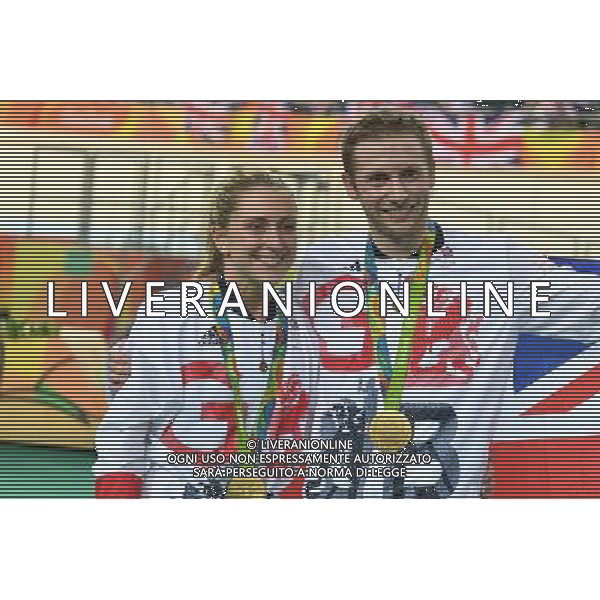 16-08-2016 Giochi Olimpici Pista Uomini; Giornata 06; 2016, Great Britain; Kenny, Jason; Trott, Laura; Rio De Janeiro; ©sirotti/AGENZIA ALDO LIVERANI SAS