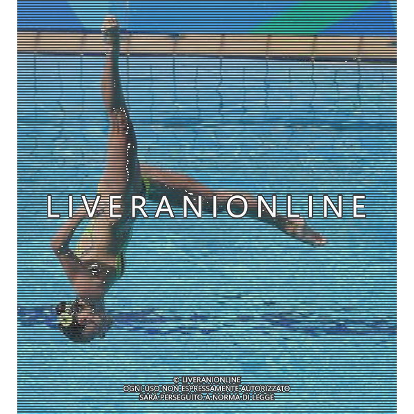 XXXI Olympic Games Giochi Olimpici Rio 2016 Rio de Janeiro - 18.08.2016 Finale Nuoto Sincronizzato Programma Tecnico Nella Foto:Team Ucraina /Ph.Vitez-Ag. Aldo Liverani