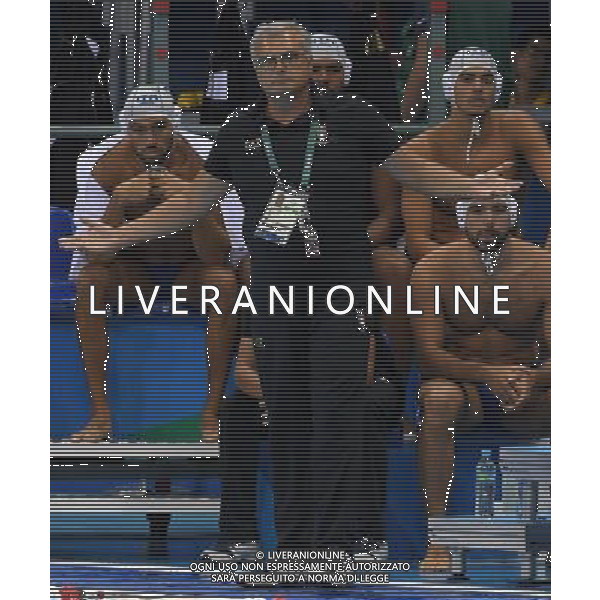XXXI Olympic Games Giochi Olimpici Rio 2016 Rio de Janeiro - 18.08.2016 Semifinale Pallanuoto Maschile Italia vs Serbia Nella Foto:Campagna Alessandro /Ph.Vitez-Ag. Aldo Liverani