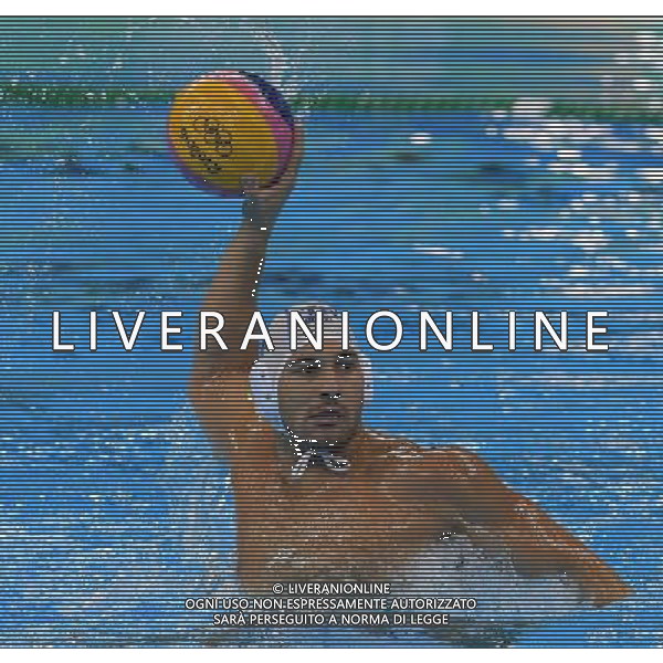 XXXI Olympic Games Giochi Olimpici Rio 2016 Rio de Janeiro - 18.08.2016 Semifinale Pallanuoto Maschile Italia vs Serbia Nella Foto:Figlioli Pietro /Ph.Vitez-Ag. Aldo Liverani