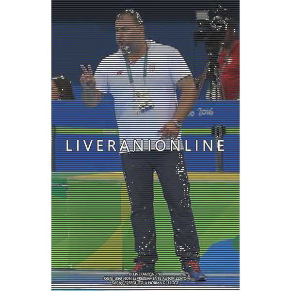 XXXI Olympic Games Giochi Olimpici Rio 2016 Rio de Janeiro - 18.08.2016 Semifinale Pallanuoto Maschile Italia vs Serbia Nella Foto:Savic Dejan /Ph.Vitez-Ag. Aldo Liverani