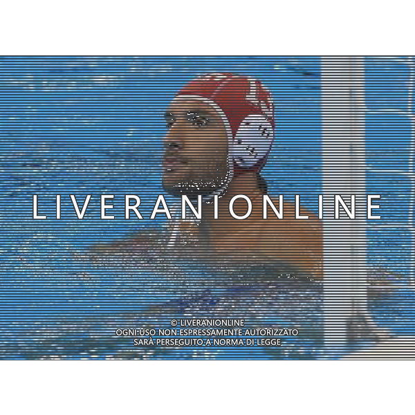 XXXI Olympic Games Giochi Olimpici Rio 2016 Rio de Janeiro - 18.08.2016 Semifinale Pallanuoto Maschile Italia vs Serbia Nella Foto:Del Lungo Marco /Ph.Vitez-Ag. Aldo Liverani