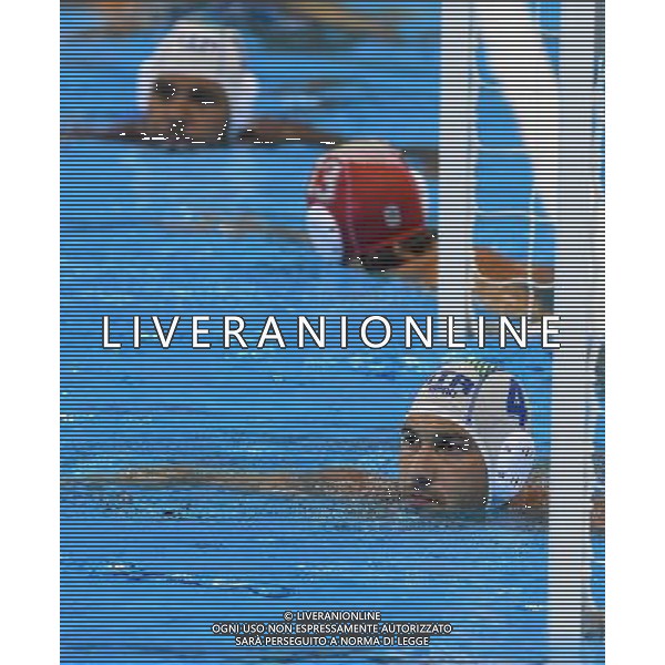 XXXI Olympic Games Giochi Olimpici Rio 2016 Rio de Janeiro - 18.08.2016 Semifinale Pallanuoto Maschile Italia vs Serbia Nella Foto:Figlioli Pietro delusione /Ph.Vitez-Ag. Aldo Liverani