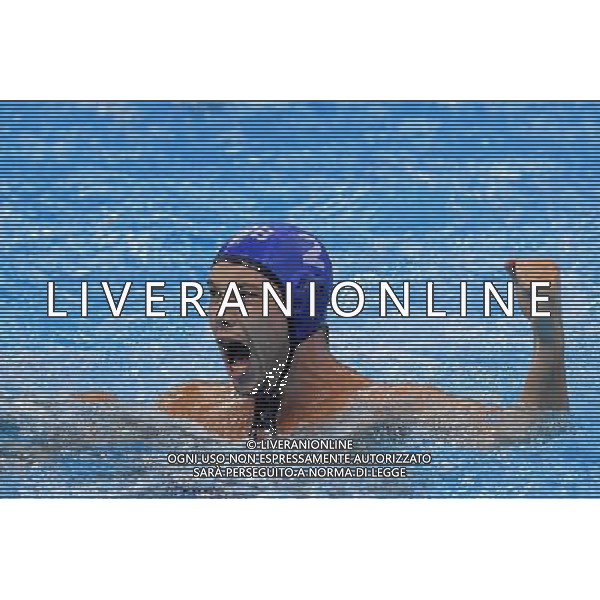 XXXI Olympic Games Giochi Olimpici Rio 2016 Rio de Janeiro - 18.08.2016 Semifinale Pallanuoto Maschile Italia vs Serbia Nella Foto:Mandic Dusan esulta /Ph.Vitez-Ag. Aldo Liverani