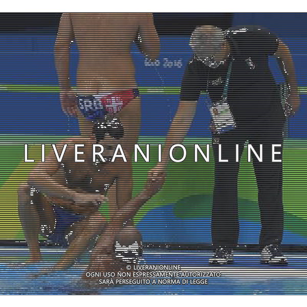 XXXI Olympic Games Giochi Olimpici Rio 2016 Rio de Janeiro - 18.08.2016 Semifinale Pallanuoto Maschile Italia vs Serbia Nella Foto:delusione italia /Ph.Vitez-Ag. Aldo Liverani